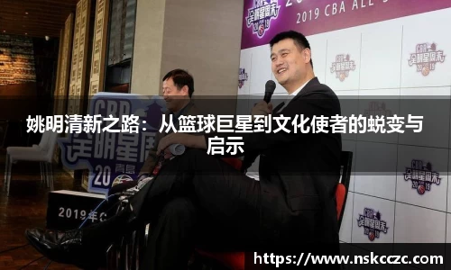 姚明清新之路：从篮球巨星到文化使者的蜕变与启示